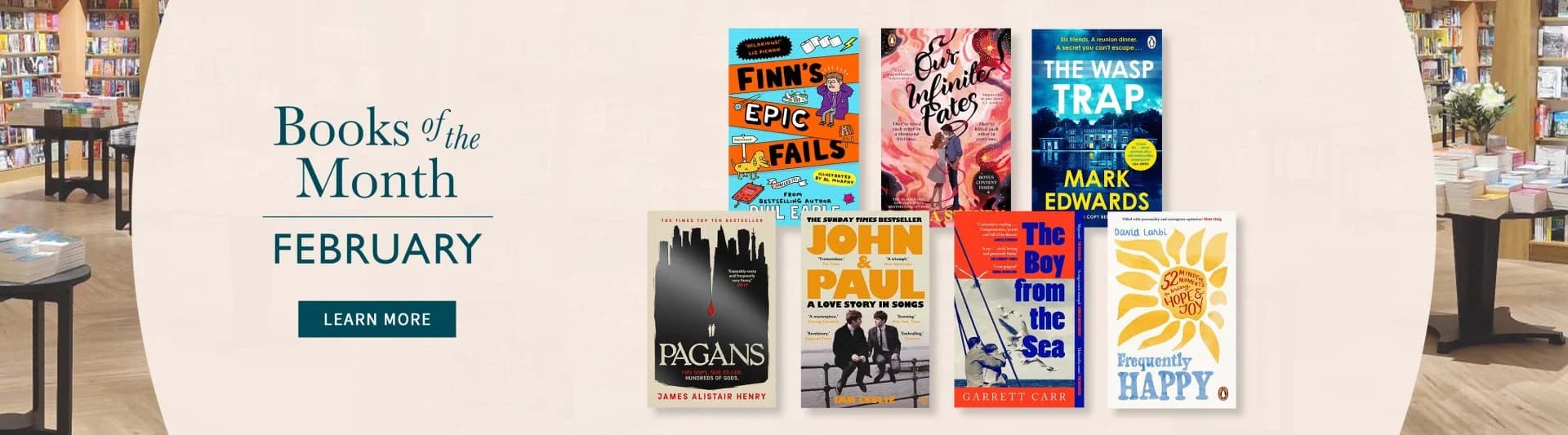 Join Waterstones Plus for exclusive perks