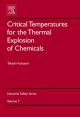 Critical Temperatures for the Thermal Explosion of Chemicals