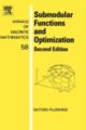 Submodular Functions and Optimization