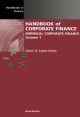 Handbook of Corporate Finance