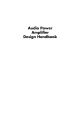 Audio Power Amplifier Design Handbook