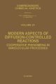 Modern Aspects of Diffusion-Controlled Reactions