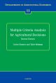 Multiple Criteria Analysis for Agricultural Decisions, Second Edition