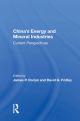 China's Energy and Mineral Industries
