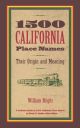 1500 California Place Names