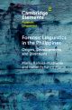 Elements in Forensic Linguistics