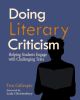 Doing Literary Criticism