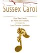 Sussex Carol Pure Sheet Music for Piano and Trumpet, Arranged by Lars Christian Lundholm