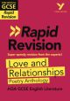 York Notes for AQA GCSE (9-1) Rapid Revision: Love & Relationships AQA Poetry Anthology eBook Edition