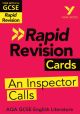 York Notes for AQA GCSE (9-1) Rapid Revision Cards: An Inspector Calls - catch up, revise and be ready for the 2025 and 2026 exams