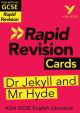 York Notes for AQA GCSE (9-1) Rapid Revision Cards: The Strange Case of Dr Jekyll and Mr Hyde - catch up, revise and be ready for the 2025 and 2026 exams