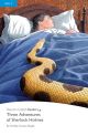 Level 4: Three Adventures of Sherlock Holmes ePub with Integrated Audio
